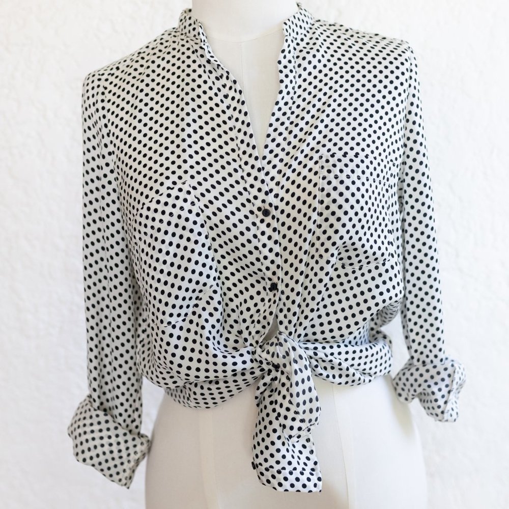 Poka Dot Zara Blouse